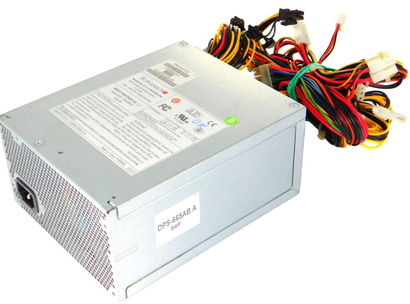 Power Supplies Supermicro PWS-665-PQ 665W 24-Pin ATX 2X8-Pin EPS12V 4-Pin 12V