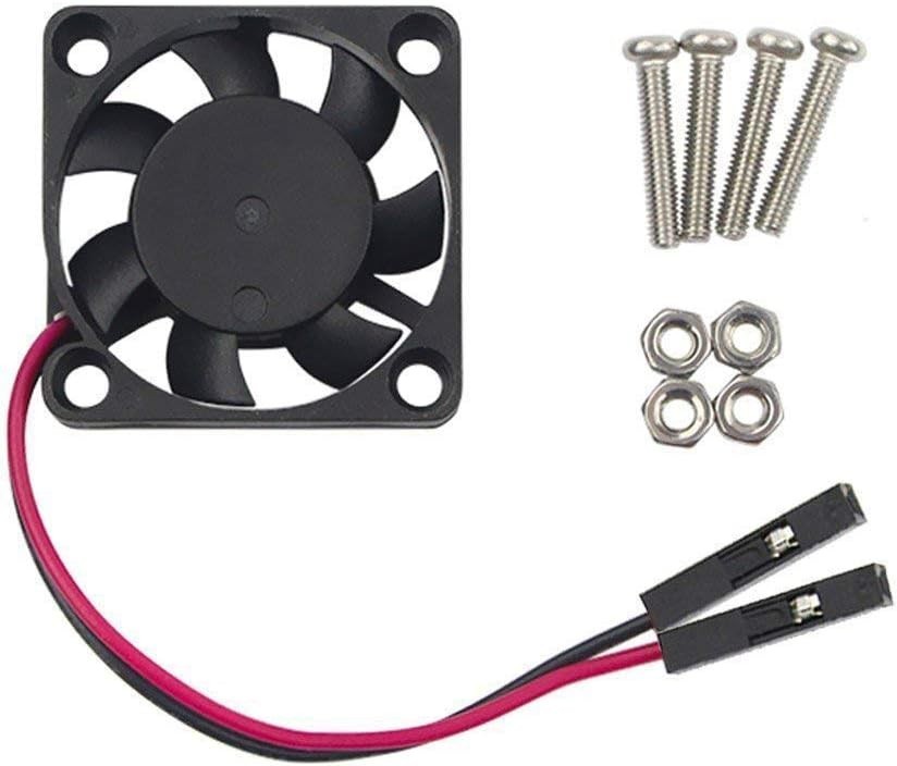 Set of 2 Quiet 30mm Cooling Fans for Raspberry Pi – Durable & Easy to Install