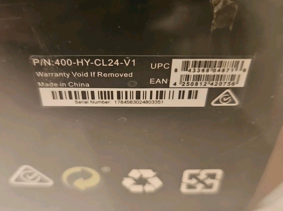 New Sealed EVGA 240mm x 120mm Closed Loop CPU Cooler (400-HY-CL24-V1)