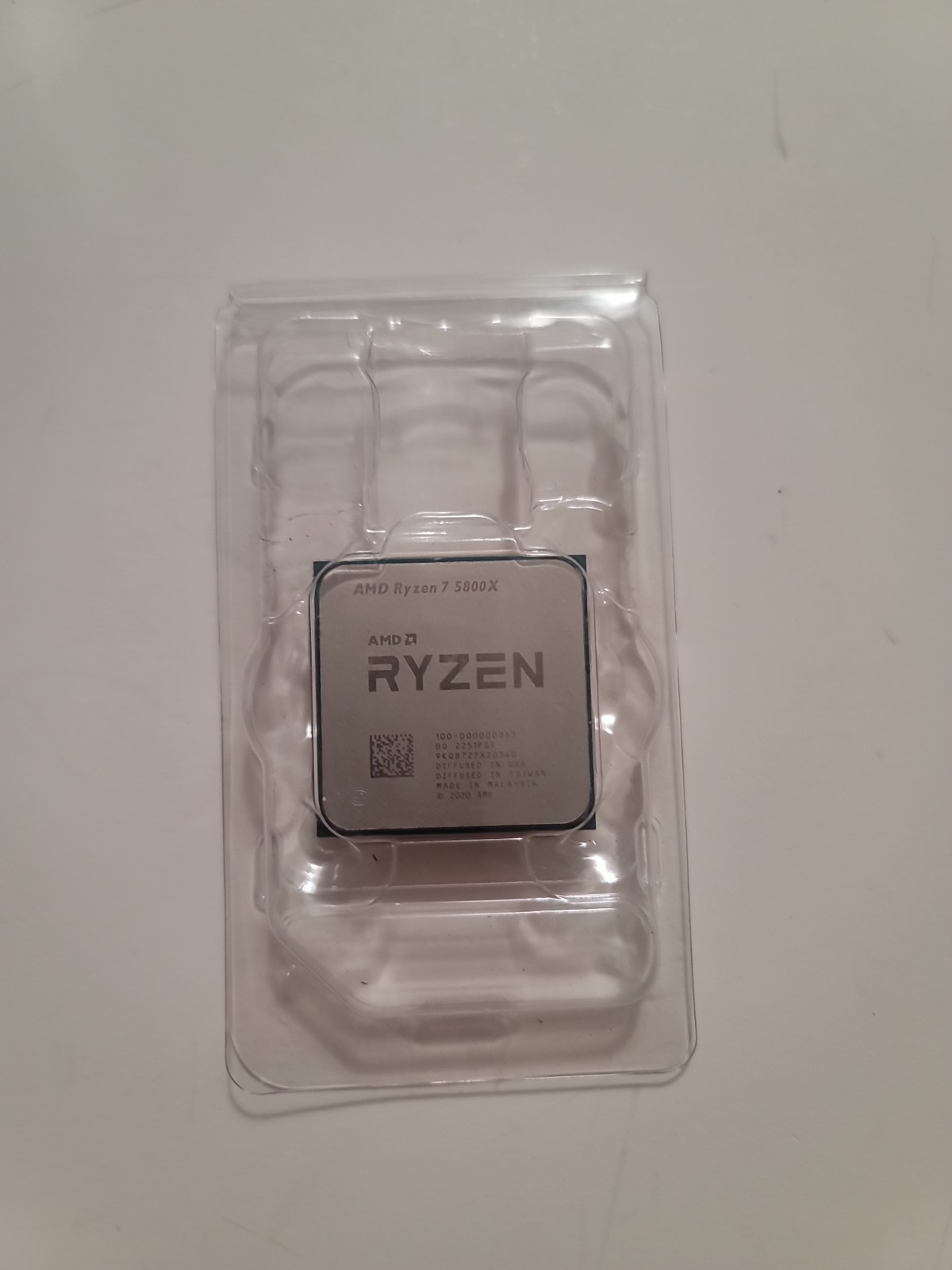 AMD Ryzen 7 5800X Processor (4.7GHz, 8 Cores, Socket AM4) Box – 100-100000063WOF
