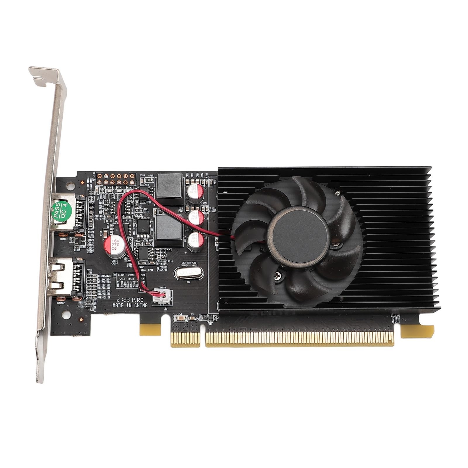 Goshyda HD6570 2GB Graphics Card DDR3 64Bit GPU 650/533MHz PCIE 2.0 x16 Gamin…