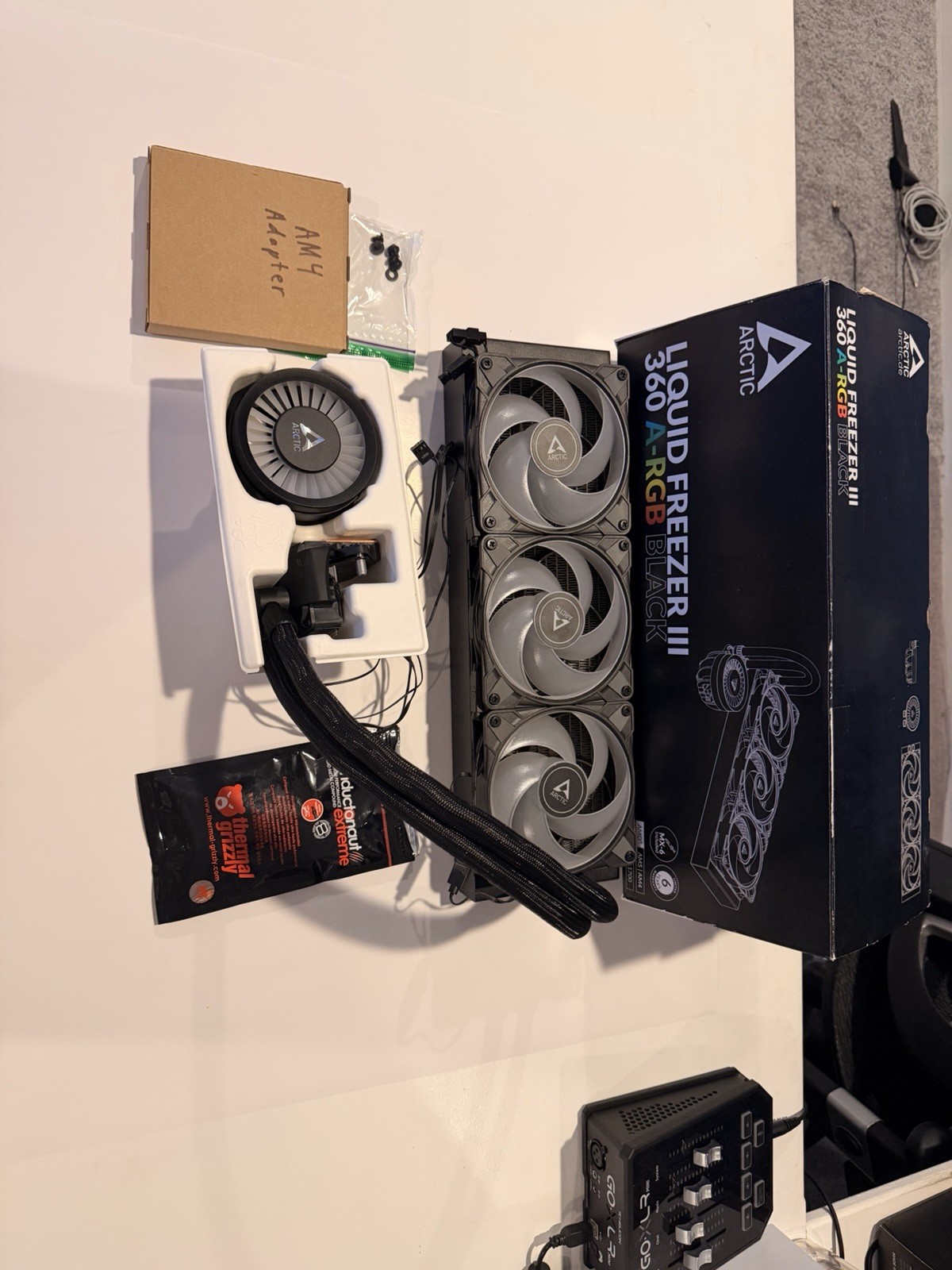 ARCTIC Liquid Freezer III Pro 360 A-RGB black PC CPU AIO Water Cooler