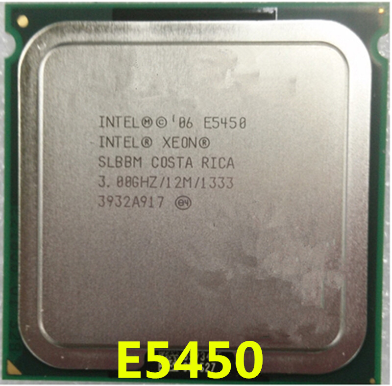 Intel Xeon E5450 CPU Quad-Core 3.0GBz 12MB 1333Mhz SLBBM/SLANQ LGA771 Processor