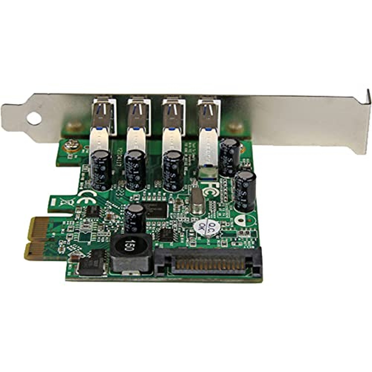 StarTech.com 4-Port PCI Express SuperSpeed USB 3.0 Controller Card with UASP …