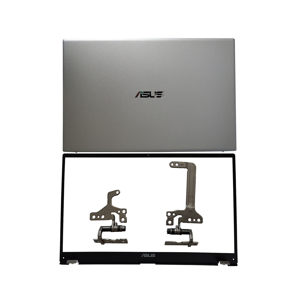 New For ASUS VivoBook V5000F X512 X512U LCD Back Cover+Front Bezel+Hinges Silver