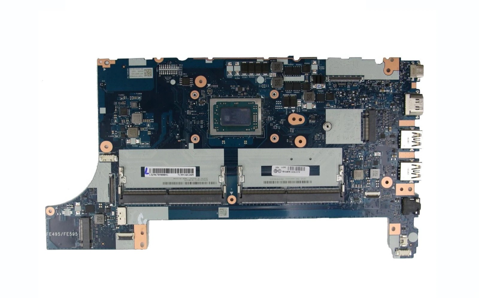 NM-C061 For Lenovo ThinkPad E495 E595 Motherboard AMD CPU R3 R5 R7 Mainboard