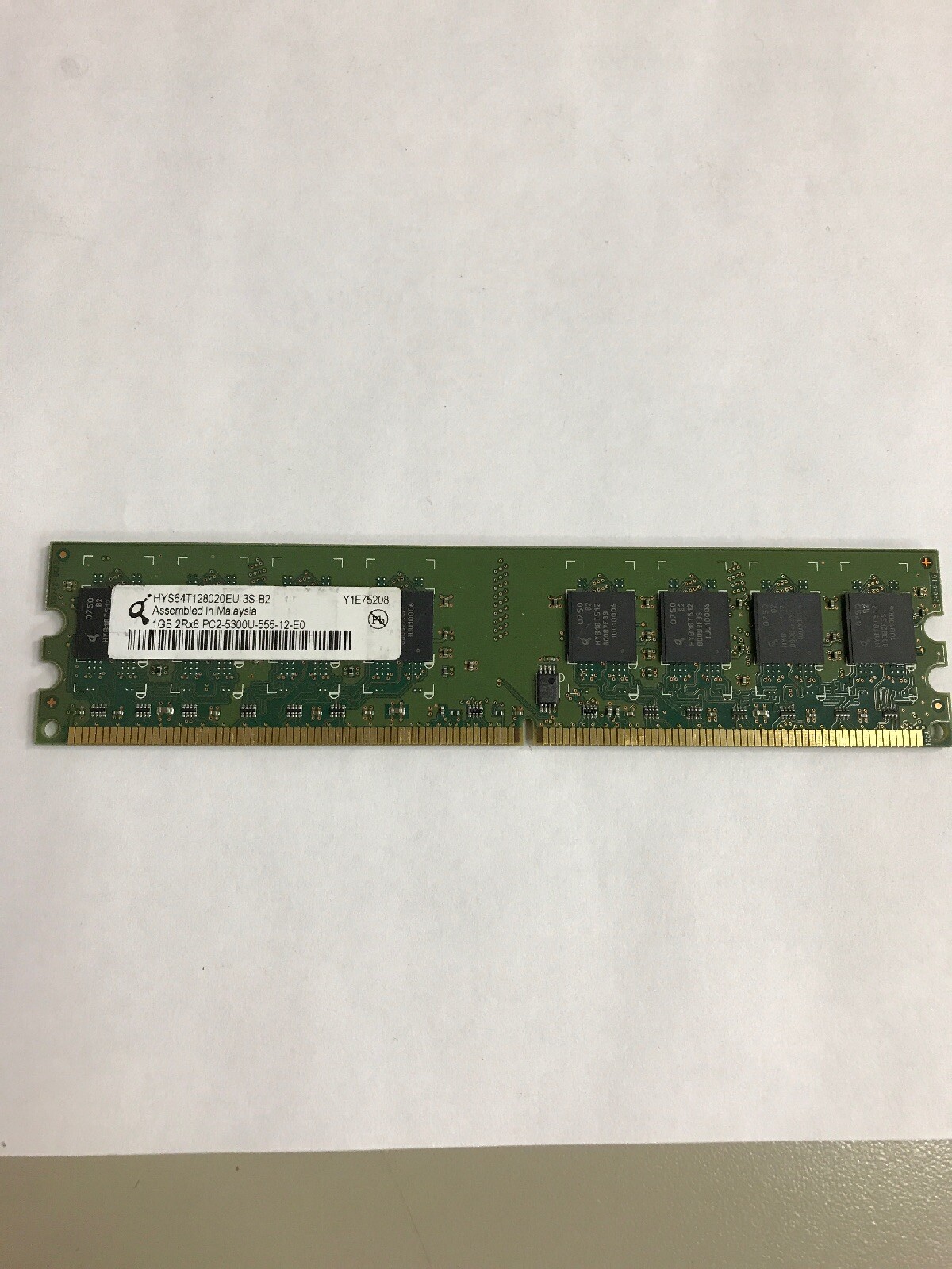 Qimonda 1GB PC2-5300 DDR2 667MHz RAM Modules HYS64T128020EU-3S-B2 377726-888
