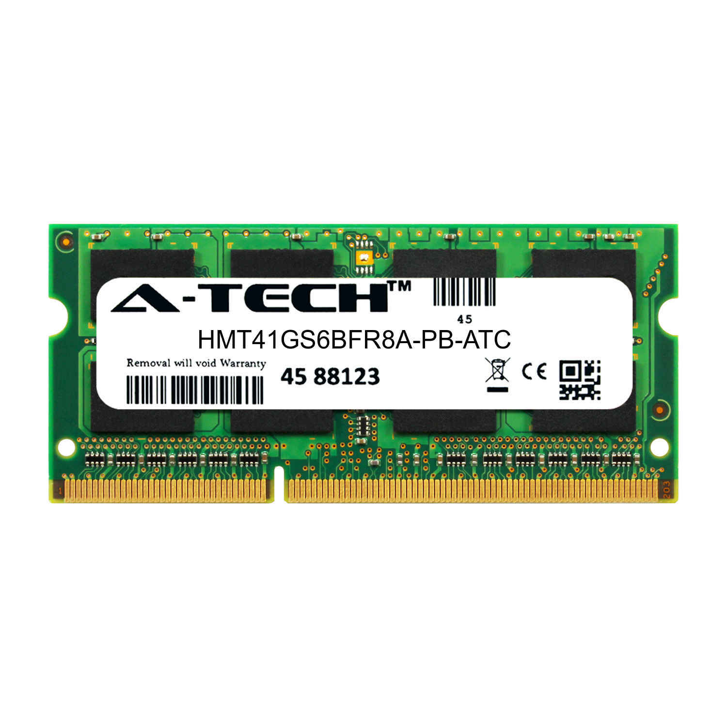 8GB DDR3 PC3-12800 1600MHz SODIMM (Hynix HMT41GS6BFR8A-PB Equivalent) Memory RAM