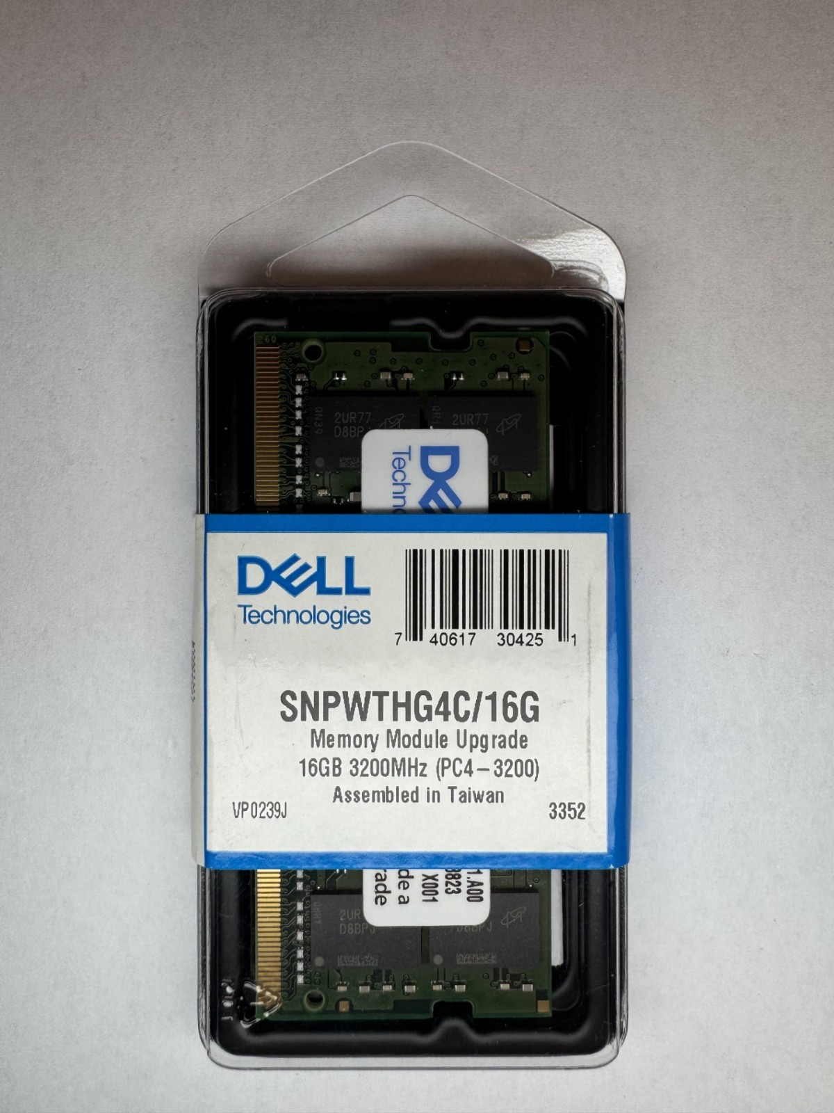 Dell SNPWTHG4C / 16G New Sealed 16GB 3200 MHz PC4-3200
