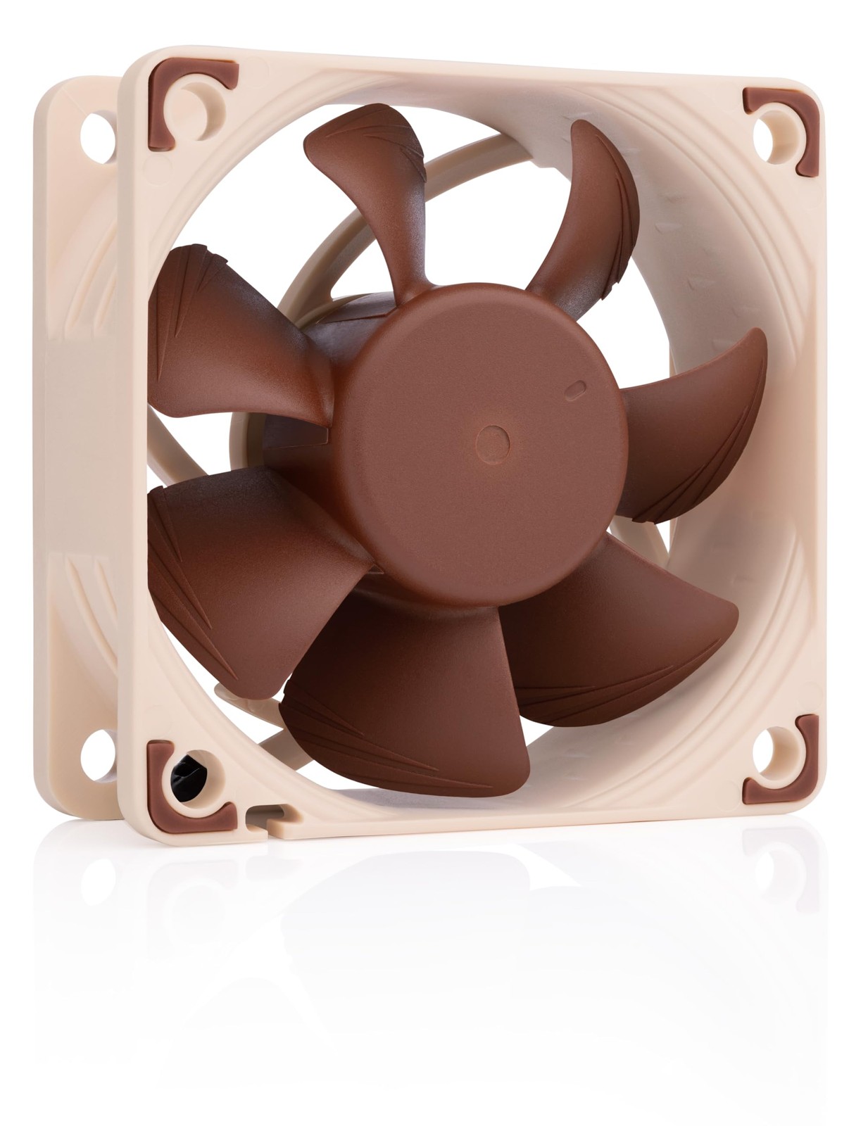 Noctua NF-A6x25 PWM, Premium Quiet Fan, 4-Pin (60mm, Brown) 60x60x25mm, Brown