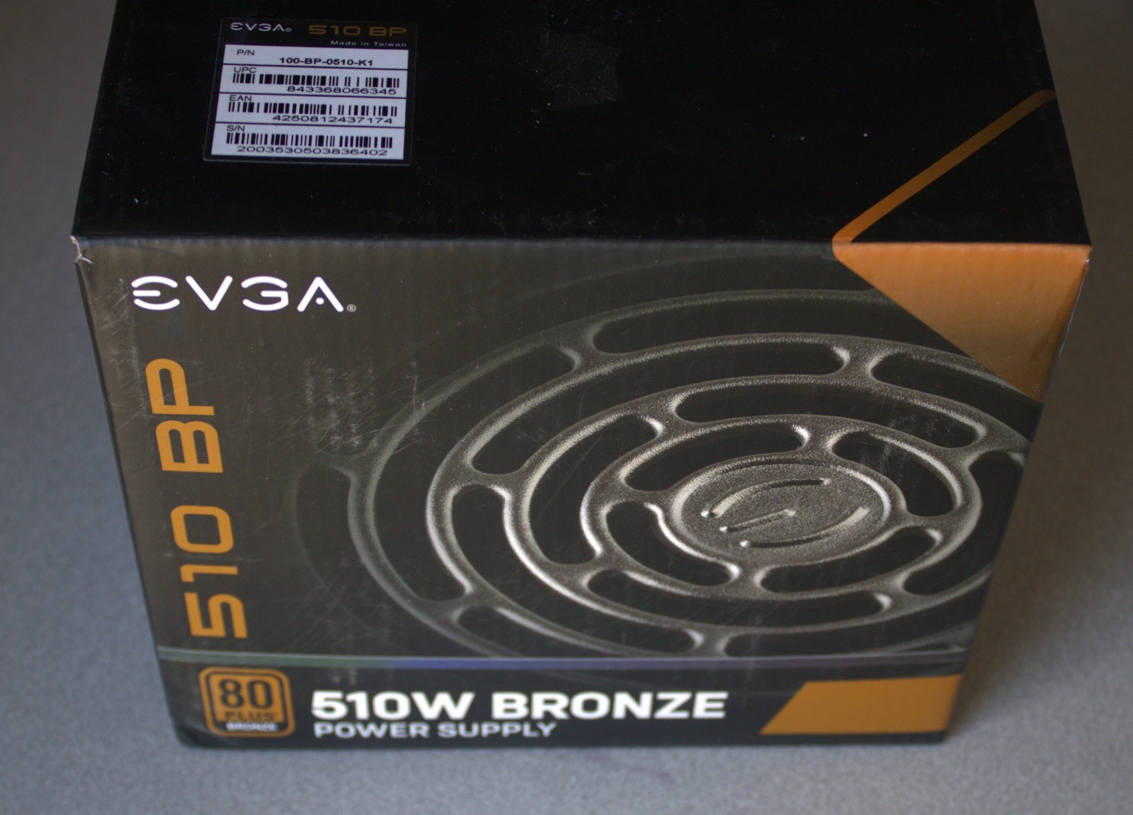 EVGA 510W Power Supply 80+ Bronze with Surge Protection
