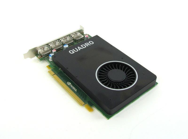 NVIDIA Quadro M2000 4GB 128-Bit GDDR5 PCIe 3.0 x16 Single Slot Video Card GPU