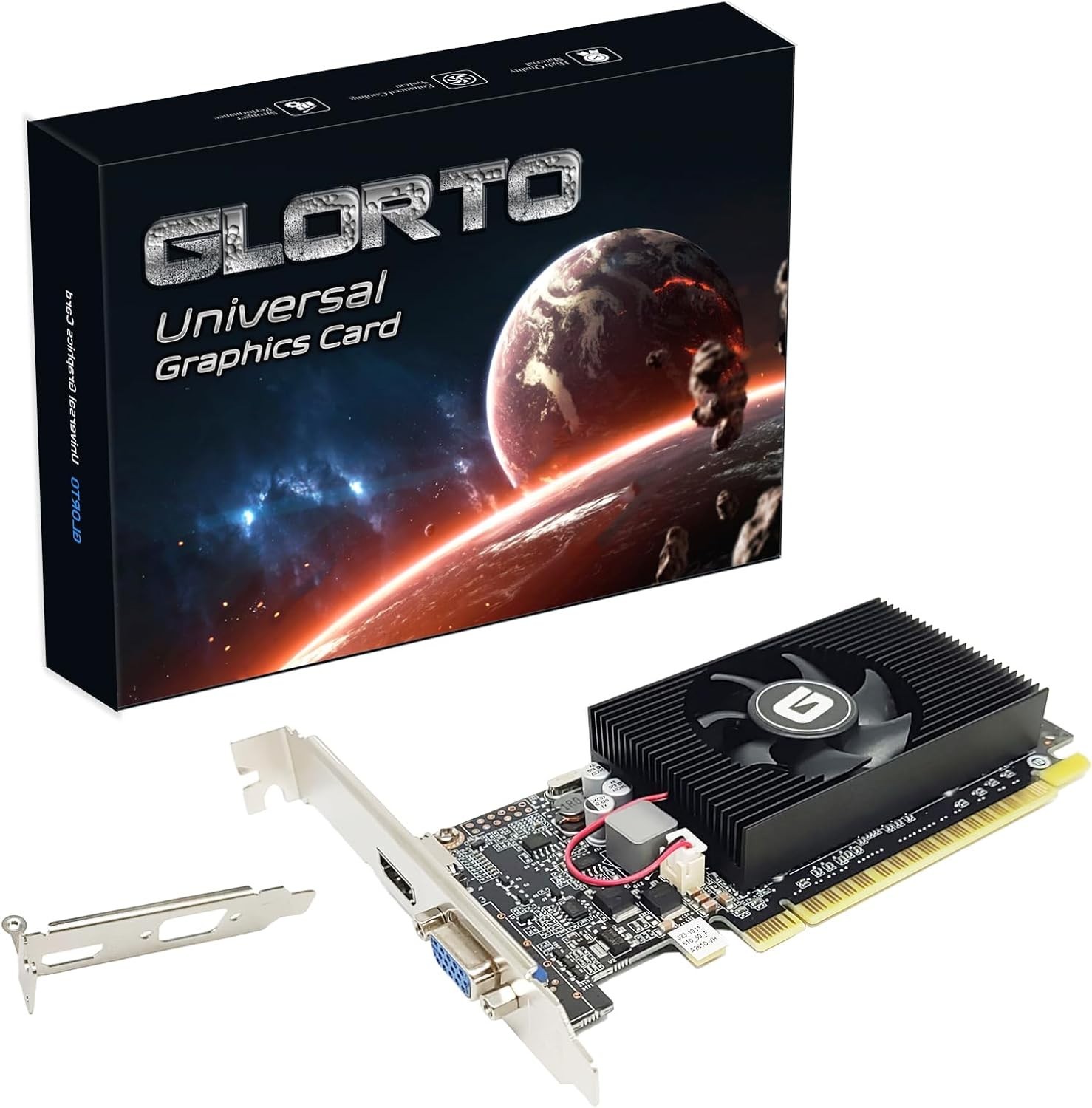 Upgrade to Nvidia GeForce GT 610 2GB Graphics Card – HDMI/VGA, Win11 Compatible