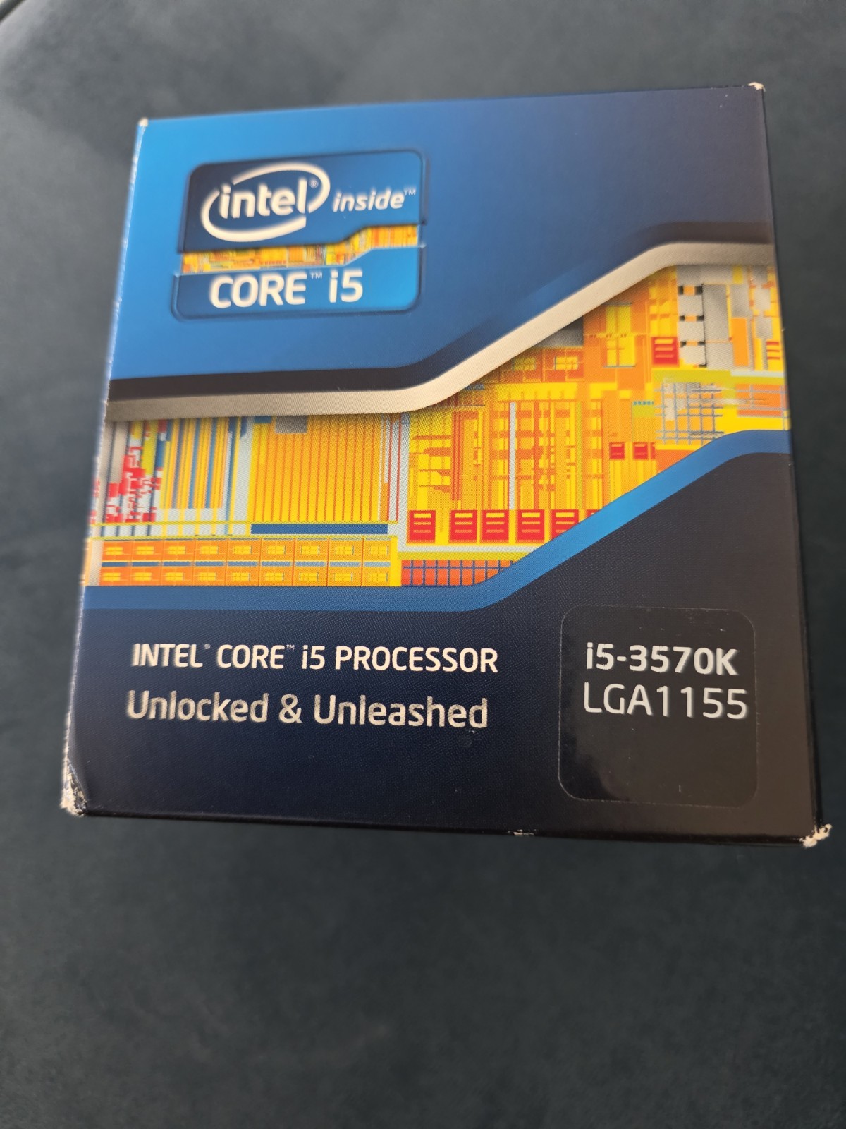Intel Core i5-3570K 3.4GHz Quad-Core LGA1155 Cooler (no cpu) heatsink only