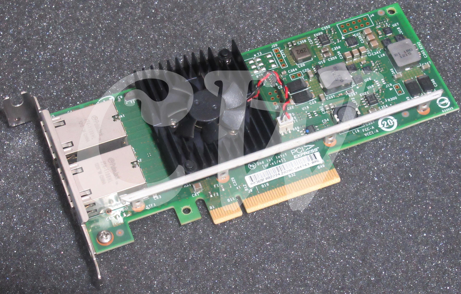 3DFV8 03DFV8 DELL INTEL X540-T2 DUAL-PORT 10GB PCI-Express LP Network Card