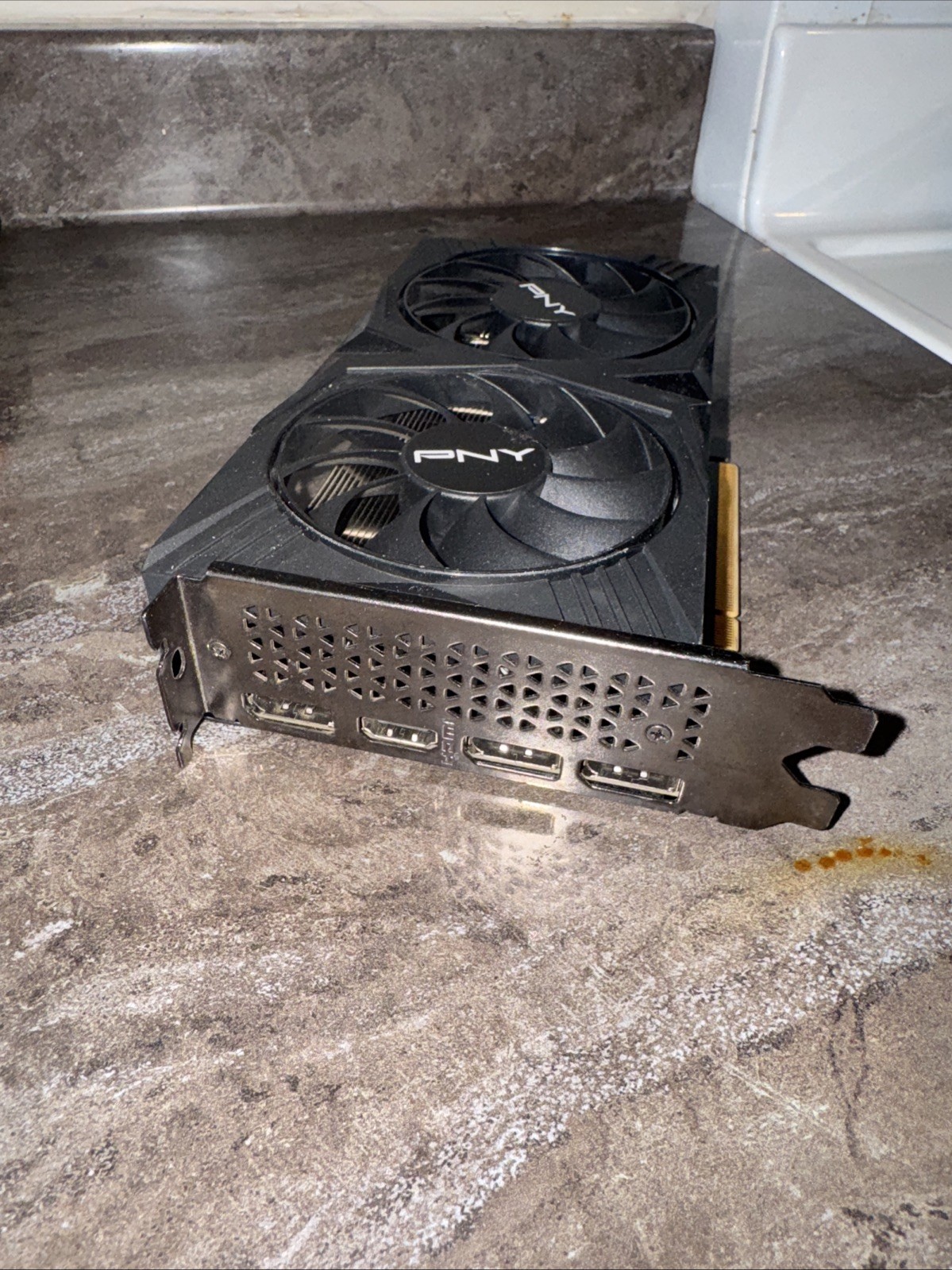 (FOR PARTS) PNY RTX 4060 Verto Dual GPU (Dummy Core And VRAM) *AS IS*