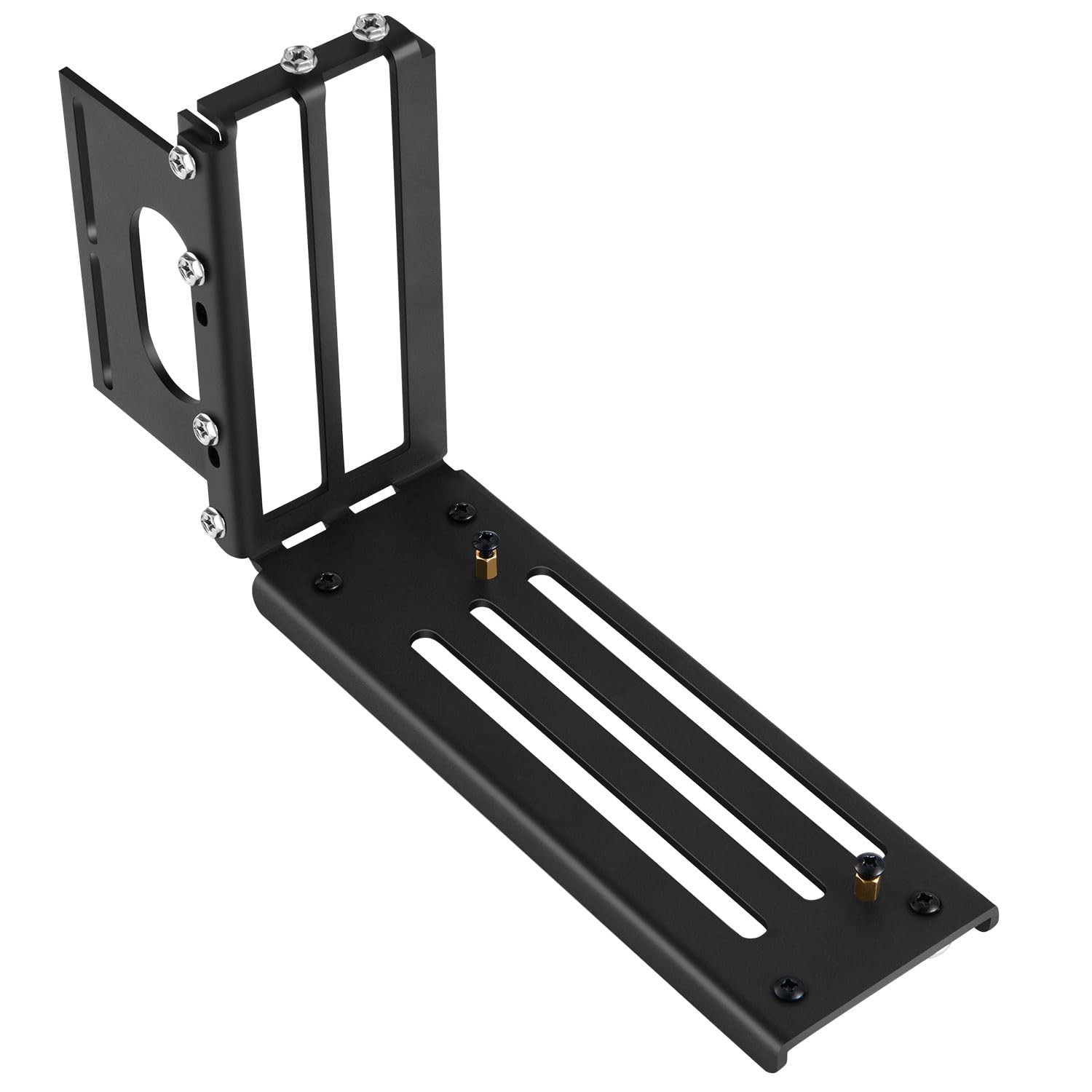 Vertical GPU Mount Bracket Kit, 3 Slots PCIE 5.0 Graphics 9.5 Inch, Black