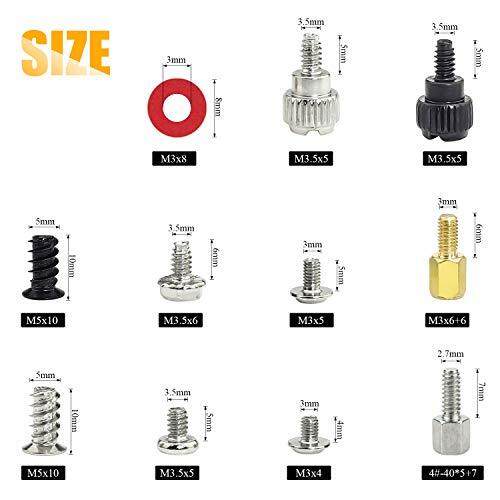 300PCS Personal Computer Screw Standoffs Set Assortment Kit with a Screwdriver