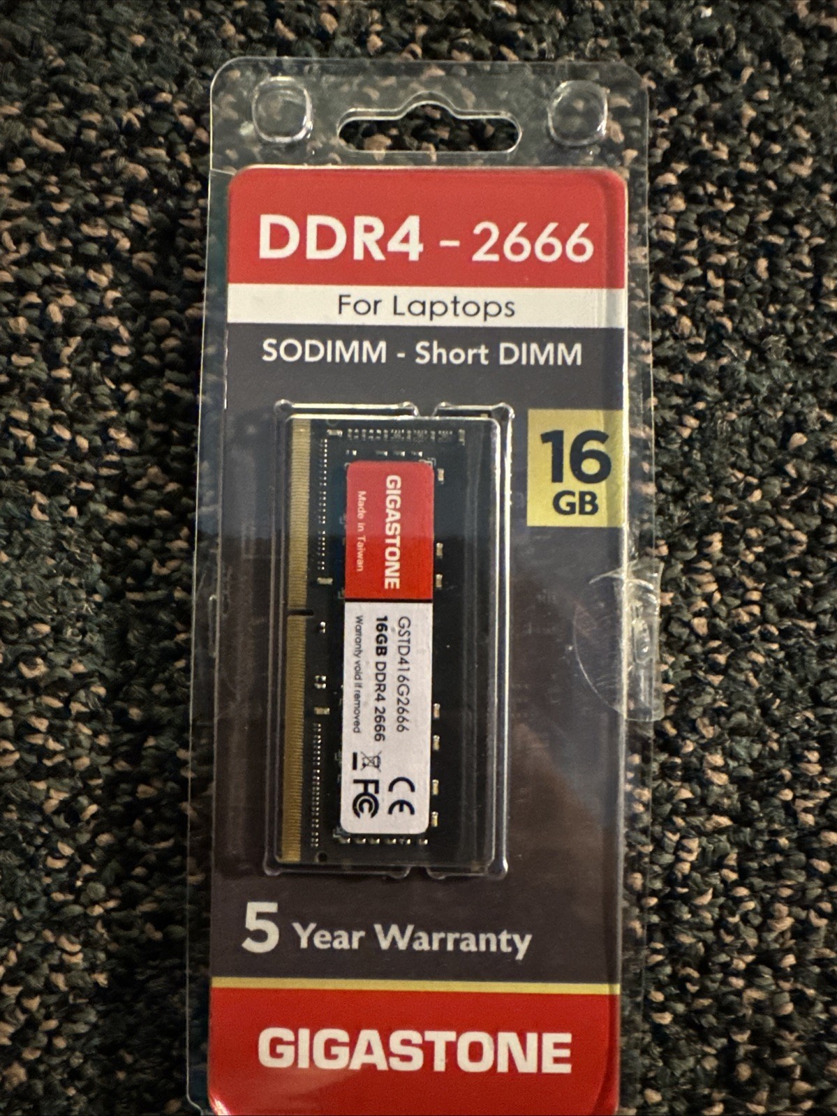 Gigastone DDR4-2666 16GB