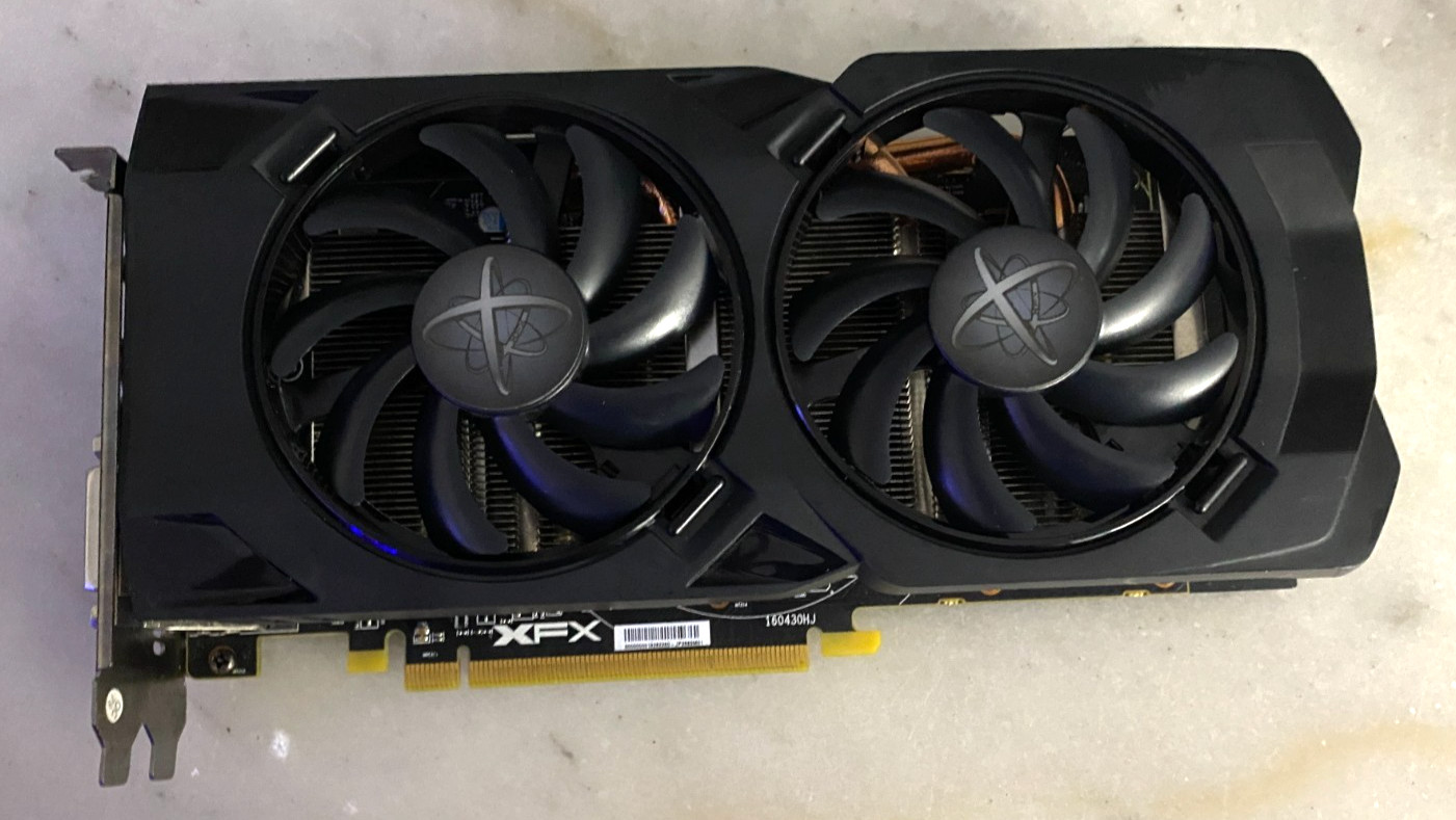 XFX AMD Radeon RX 480 4GB GDDR5 Graphics Card Clean Tested Working Great