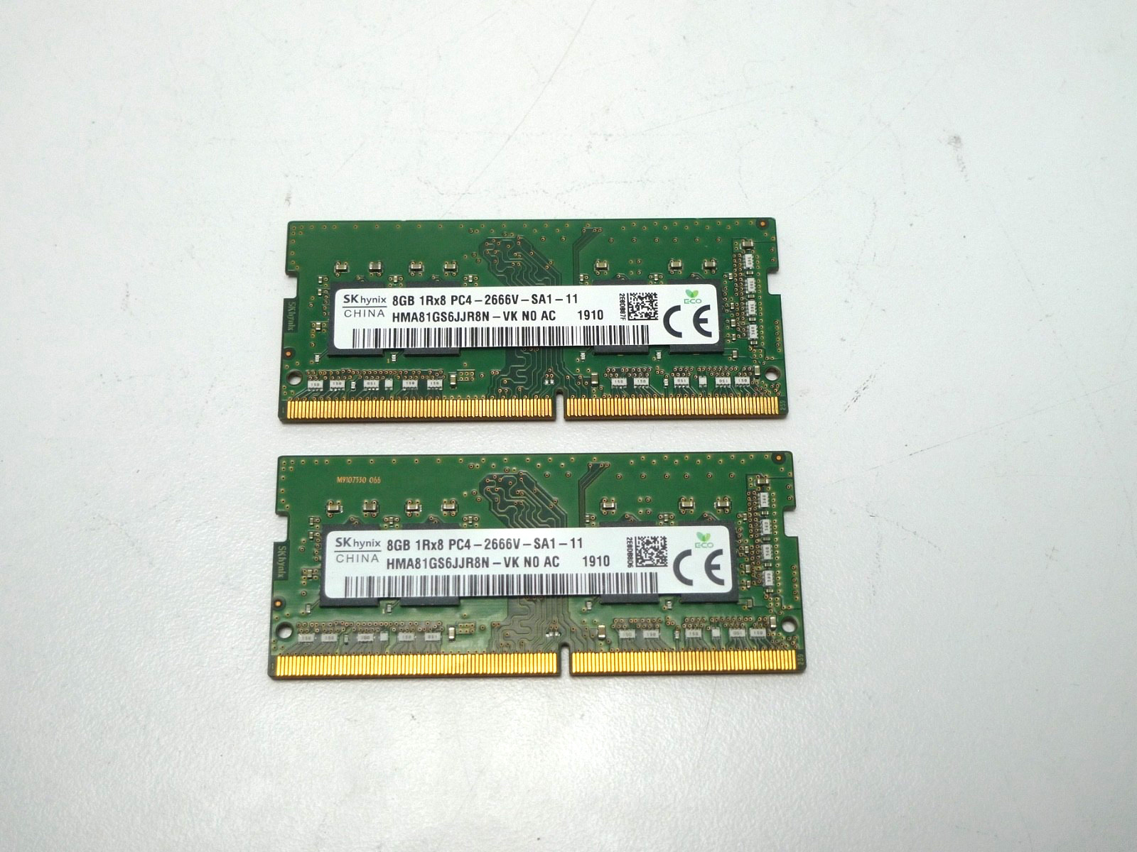 SK hynix HMA81GS6JJR8N-VK 16GB (2x8GB) DDR4 2666MHz Laptop RAM