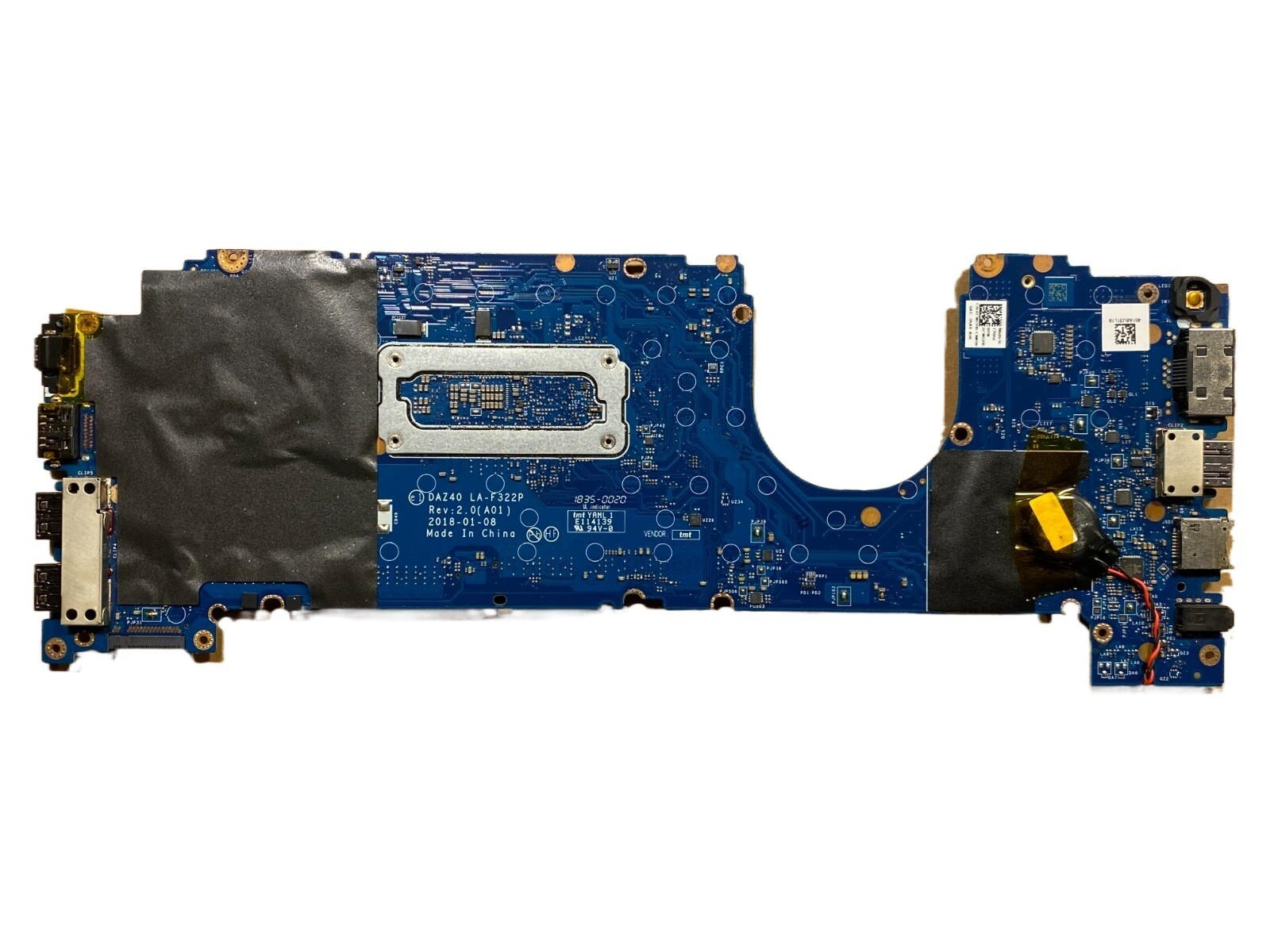 For Dell Latitude 7490 Motherboard Intel i7-8650U LA-F322P LA-F321P CWDR5 NFCCJ