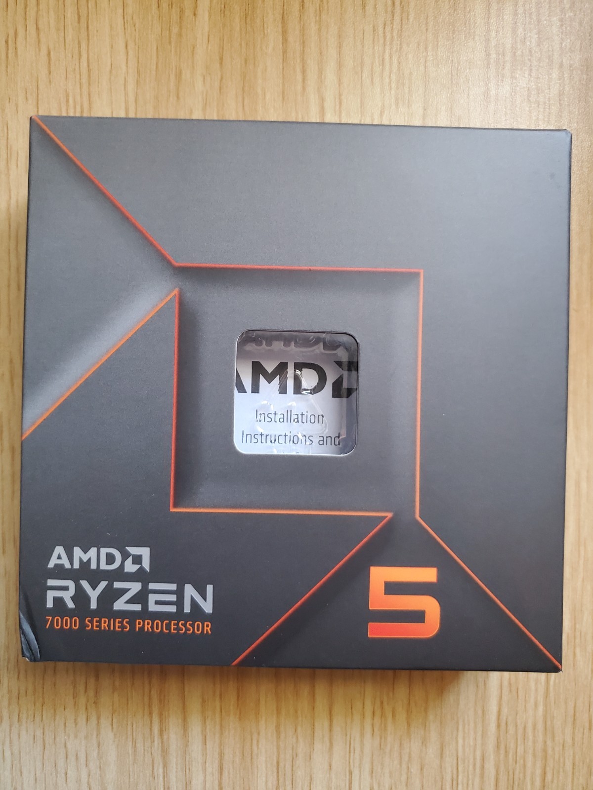 AMD Ryzen 5 7600x Box only