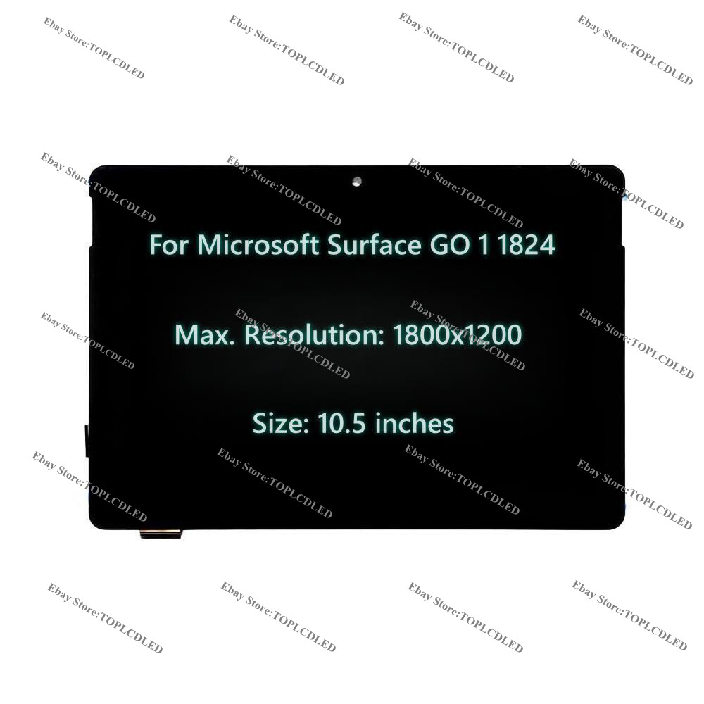 10.5″ Microsoft Surface Go 1 1824 LCD Touch Screen Display Digitizer Assembly