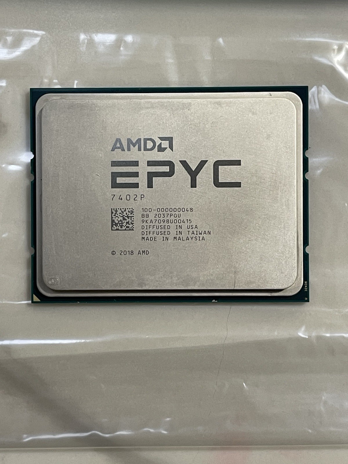 AMD 100-000000048 EPYC 7402P 24C 2.8GHZ PROCESSOR