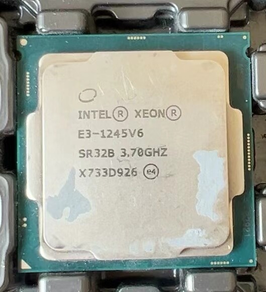 Intel Xeon LGA1151 E3-1270v6 E3-1245v6 E3-1240v6 E3-1230v6 E3-1225v6 1205v6 CPU