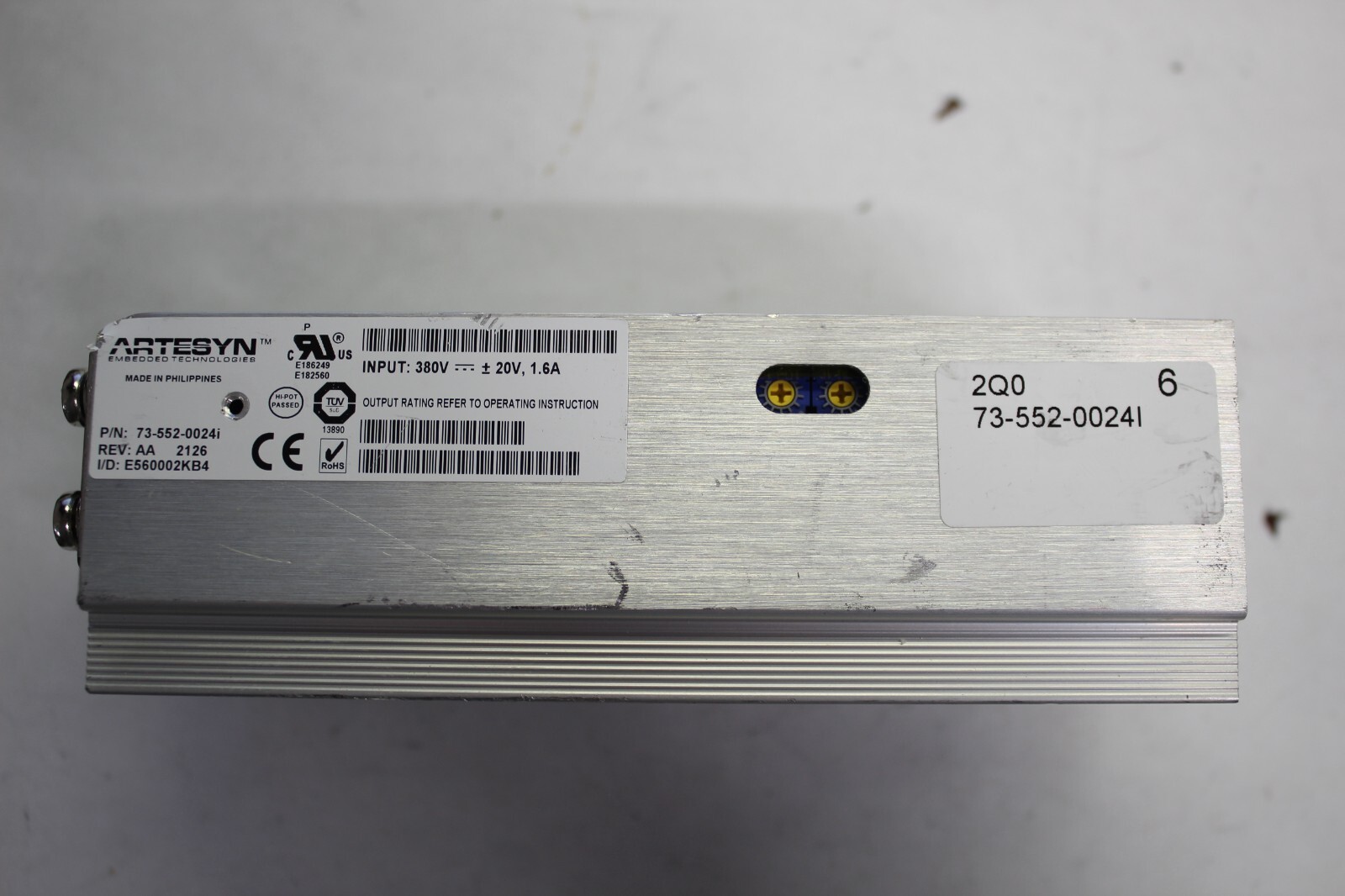 Artesyn Embedded Technologies 73-552-0024I 20V 1.6A Switching Power Supplies