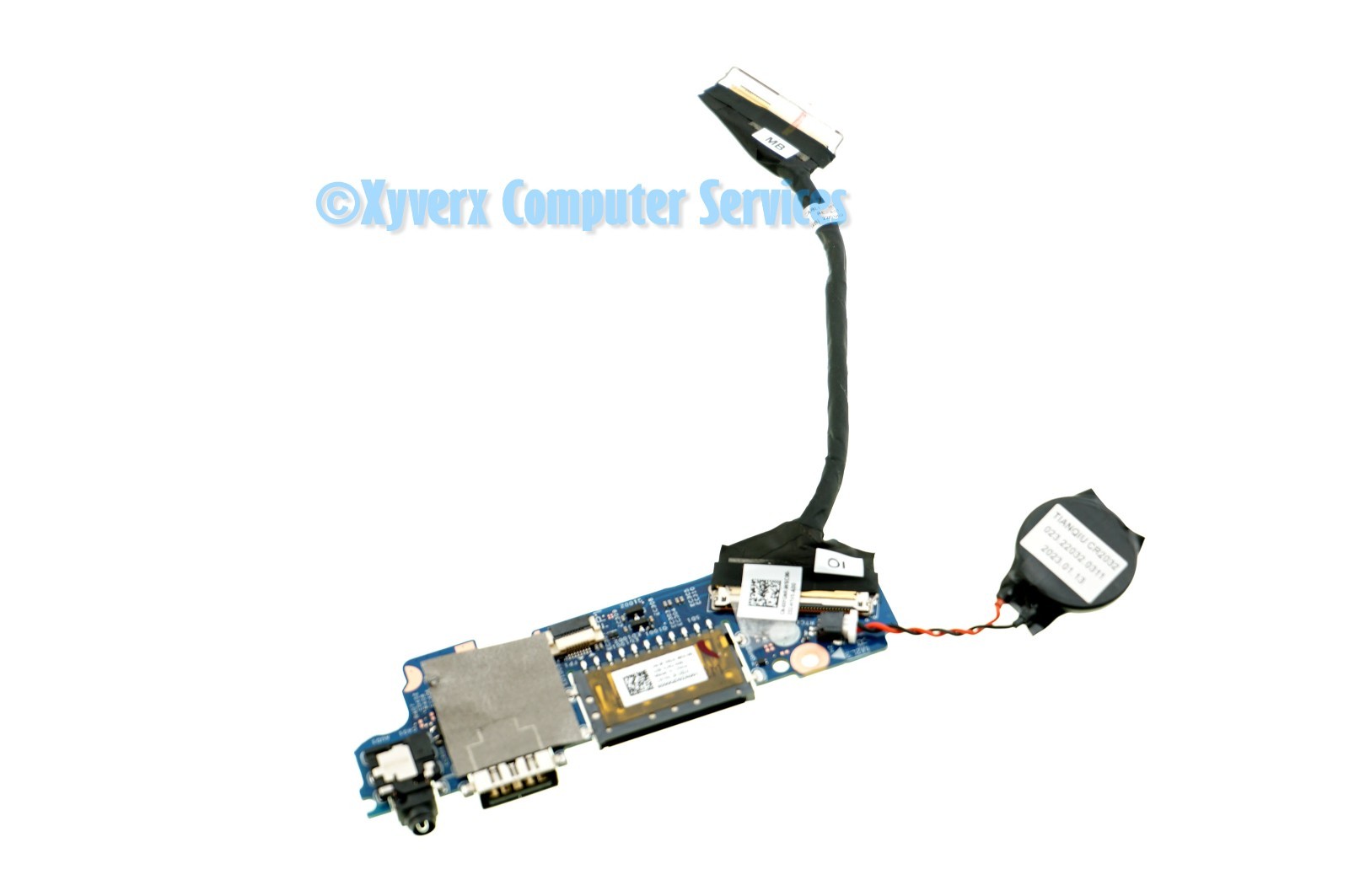 F1RDX XFGNR OEM DELL USB AUDIO BOARD W- CABLE INSPIRON 14 7425 2IN1 P161G (CF42)