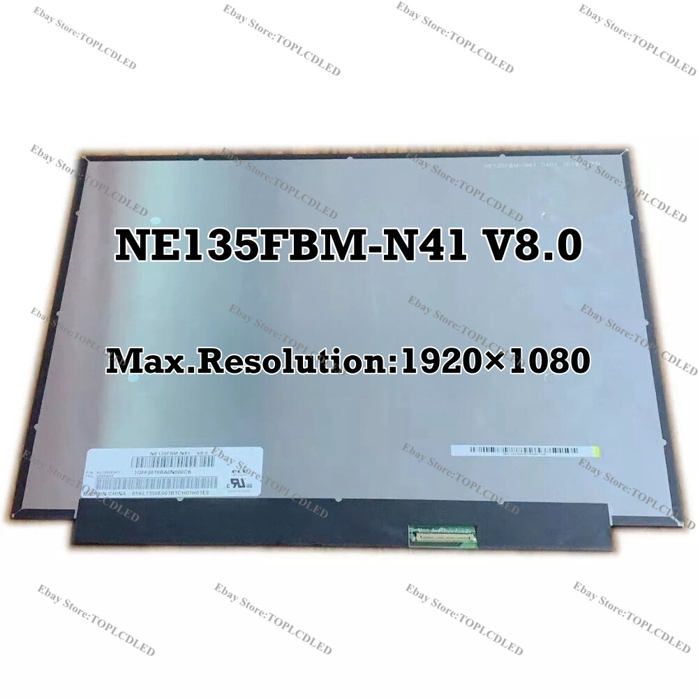 NE135FBM-N41 V8.0 13.5 Inch FHD 1920×1080 LED Laptop LCD Screen Panel Matrix