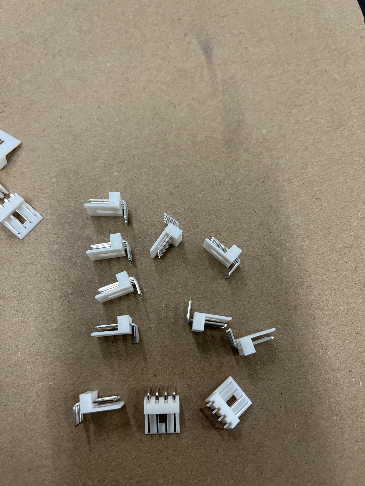 30Pcs Pin Header Connectors PH 2.0 For PCB JST 5Pins 2mm Pitch bent needle