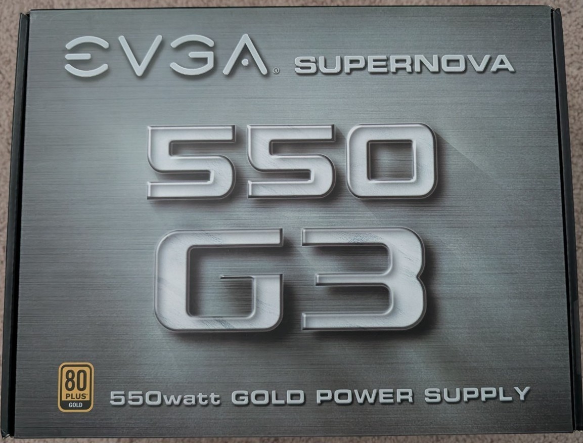 EVGA Supernova G3 550W Fully Modular Power Supply – 220-G3-0550-Y1