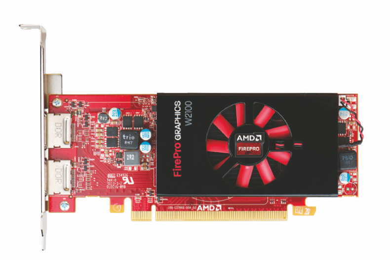 AMD FirePro W2100 2GB GDDR3 PCIe Low ProfileVideo Graphics Card