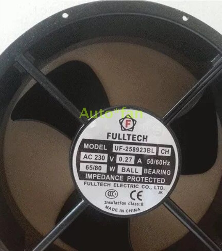 1 Pc. new for UF-258923BL 230V 25cm 25489 cooling fan (plug-in interface)