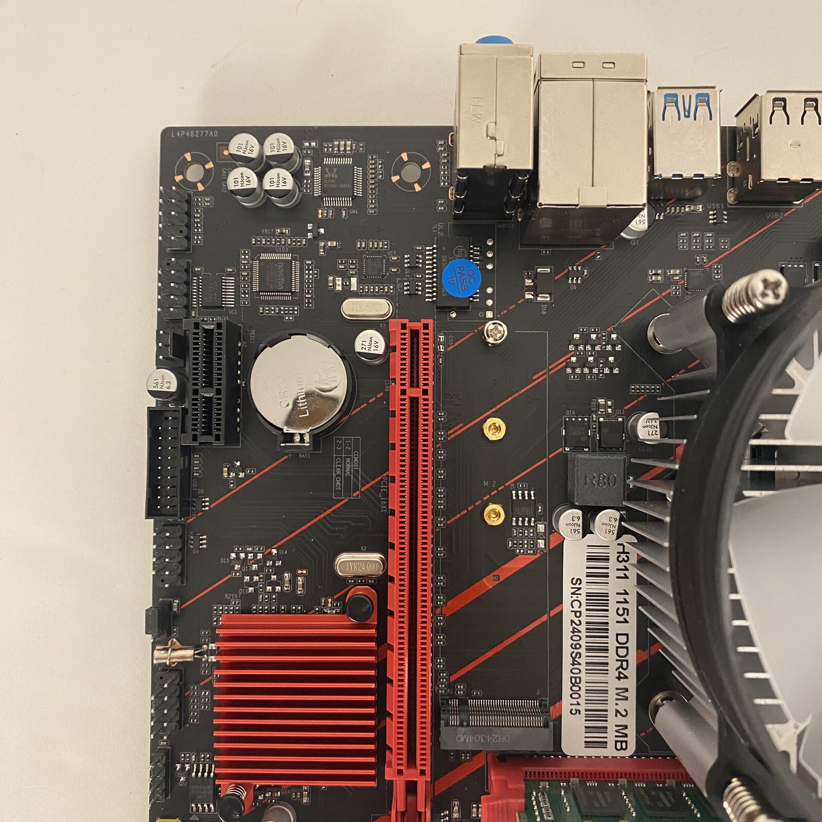 Intel i7-8700 Gaming PC Motherboard CPU RAM Combo 16GB DDR4 Windows 11 Ready New