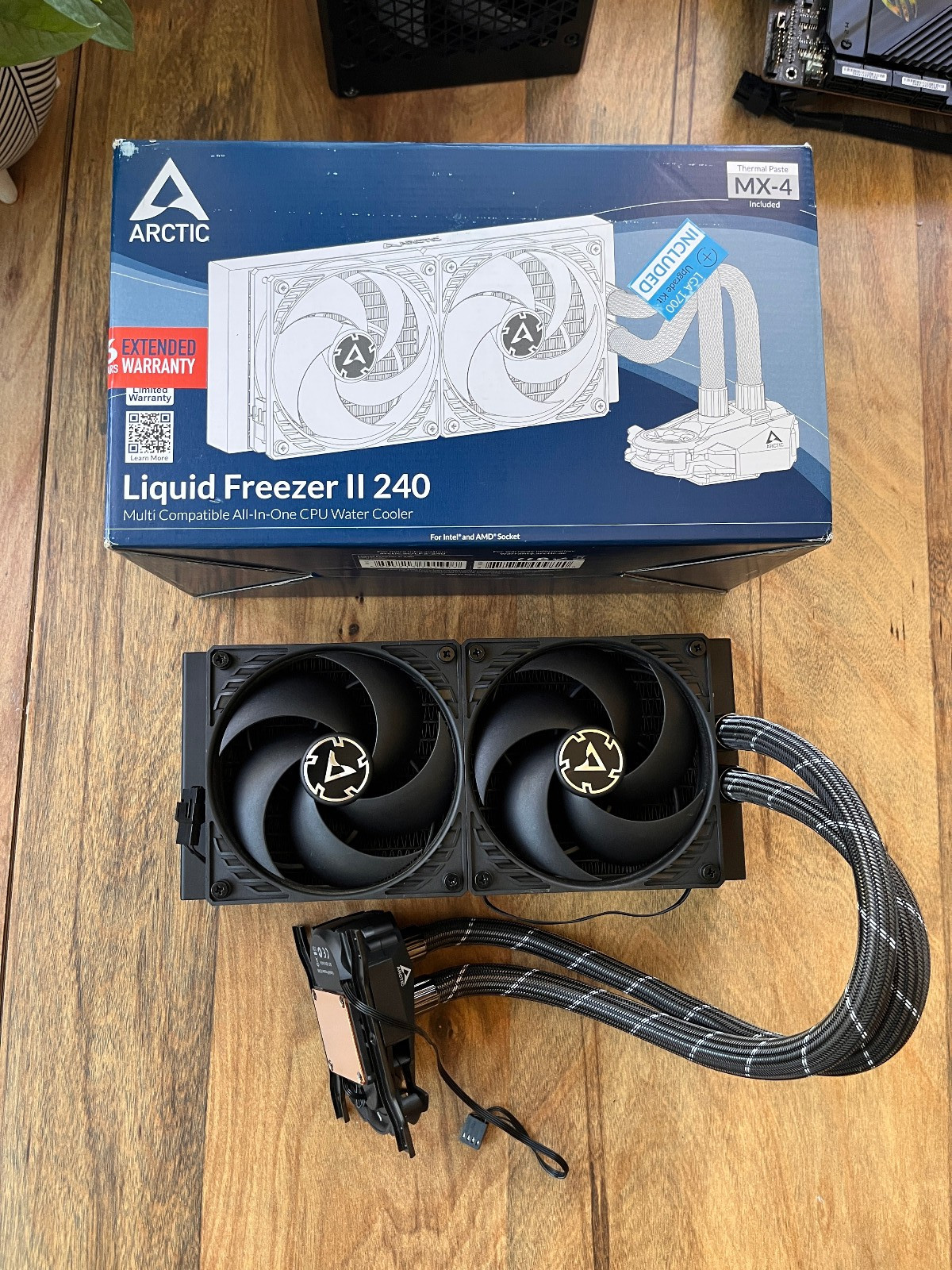ARCTIC Liquid Freezer II 240 Multi Compatible All-In-One CPU Water Cooler – OEM