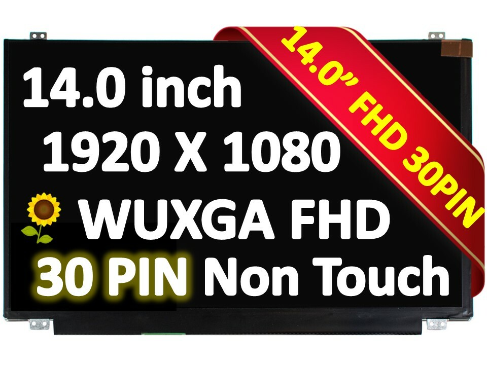 Dell PN 1RN29 DP/N 01RN29 NV140FHM-N4A LED LCD Screen FHD 1920×1080 Display