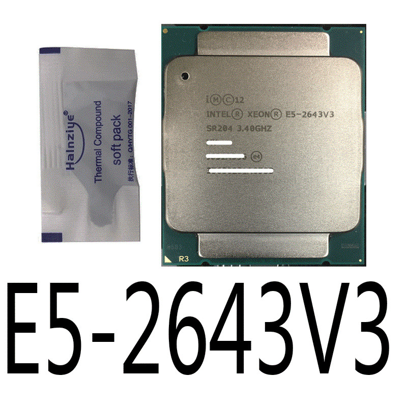 Intel Xeon E5-2643 V3 3.4GHz 20MB 9.6GT/s SR204 LGA2011-3 CPU Processor