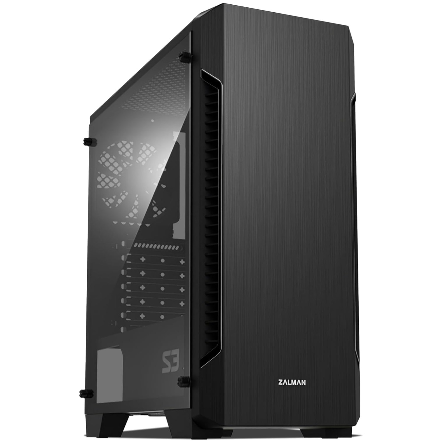 Acrylic Panel PC Case 3x Fan