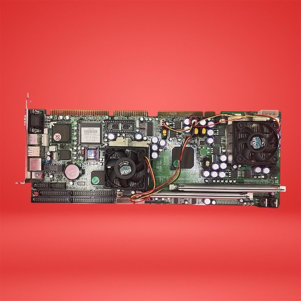 ICS Advent Industrial Motherboard Dual CPU SBC w/ On-Board Audio & RAMs