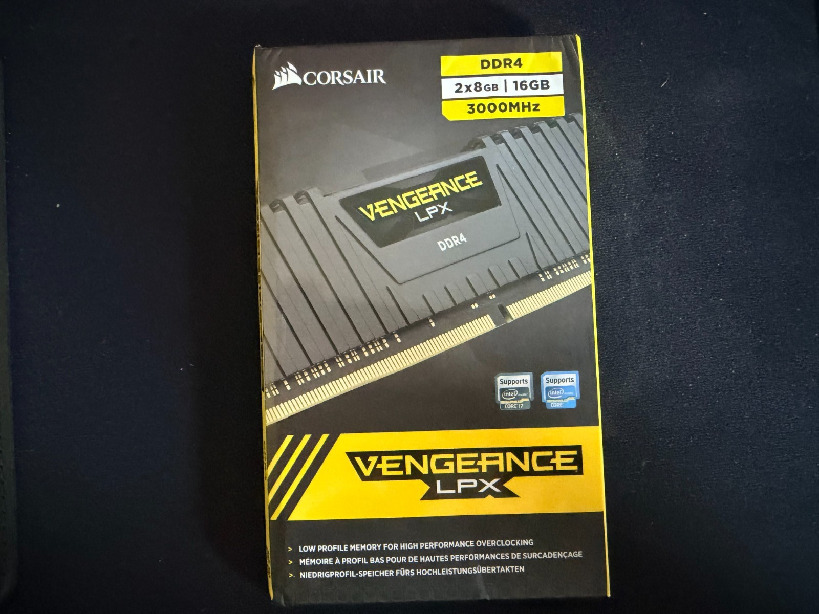 Corsair Vengeance LPX DDR4 3000MHz 1.35V ver 3.41 C16 Memory Kit RAM 16GB 2x8GB