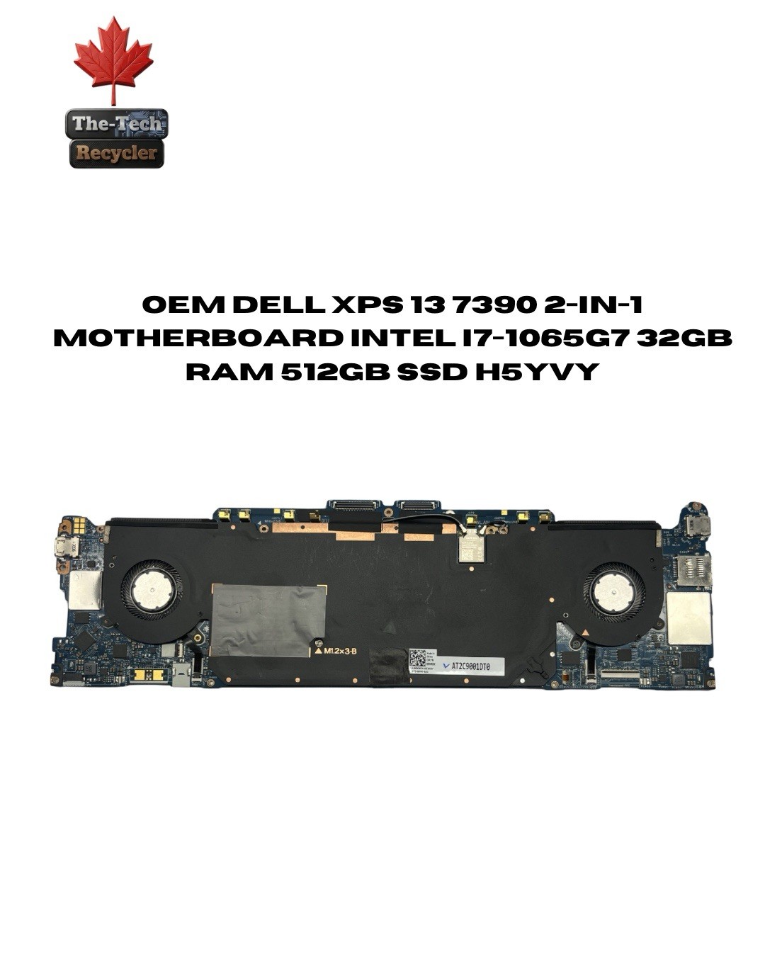 OEM DELL XPS 13 7390 2-IN-1 MOTHERBOARD INTEL i7-1065G7 32GB RAM 512GB SSD H5YVY
