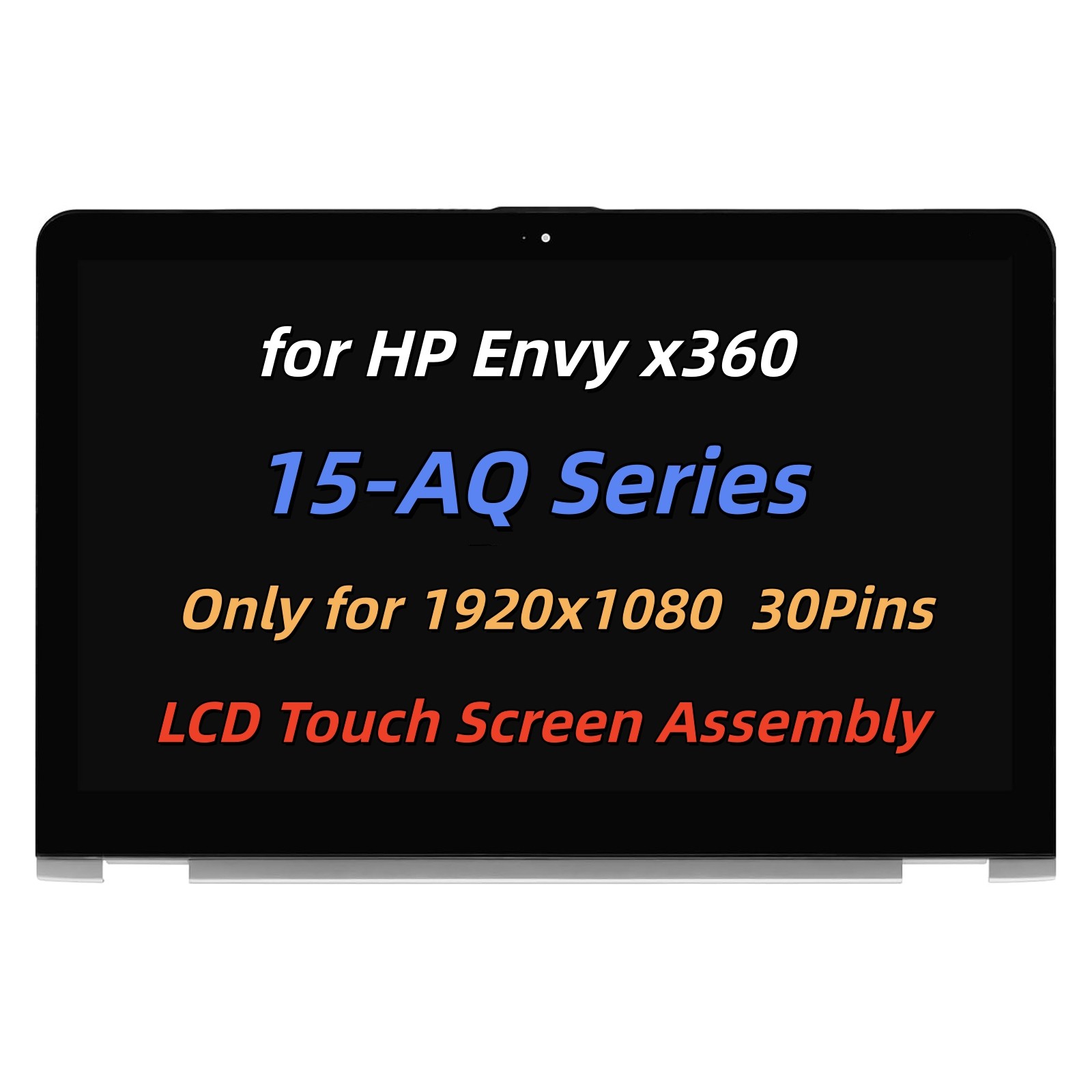 856811-001 for HP Envy X360 M6-AQ103DX M6-AQ105DX LCD Touch Screen Assembly FHD