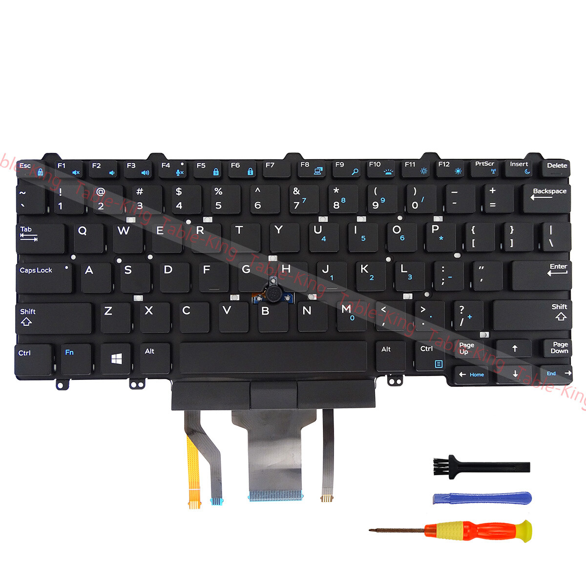 US Backlit Keyboard for Dell Latitude E5450 E5470 E7450 E7470