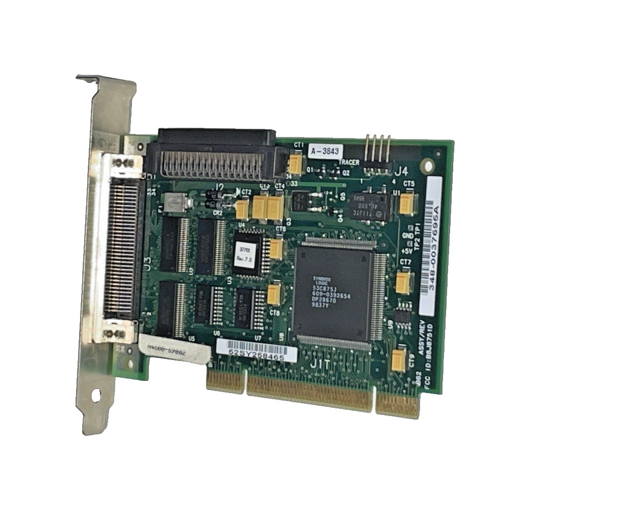 LSI Logic UWSCSI B8J8751D Ultra Wide Differential Controller PCI 348-0037695B