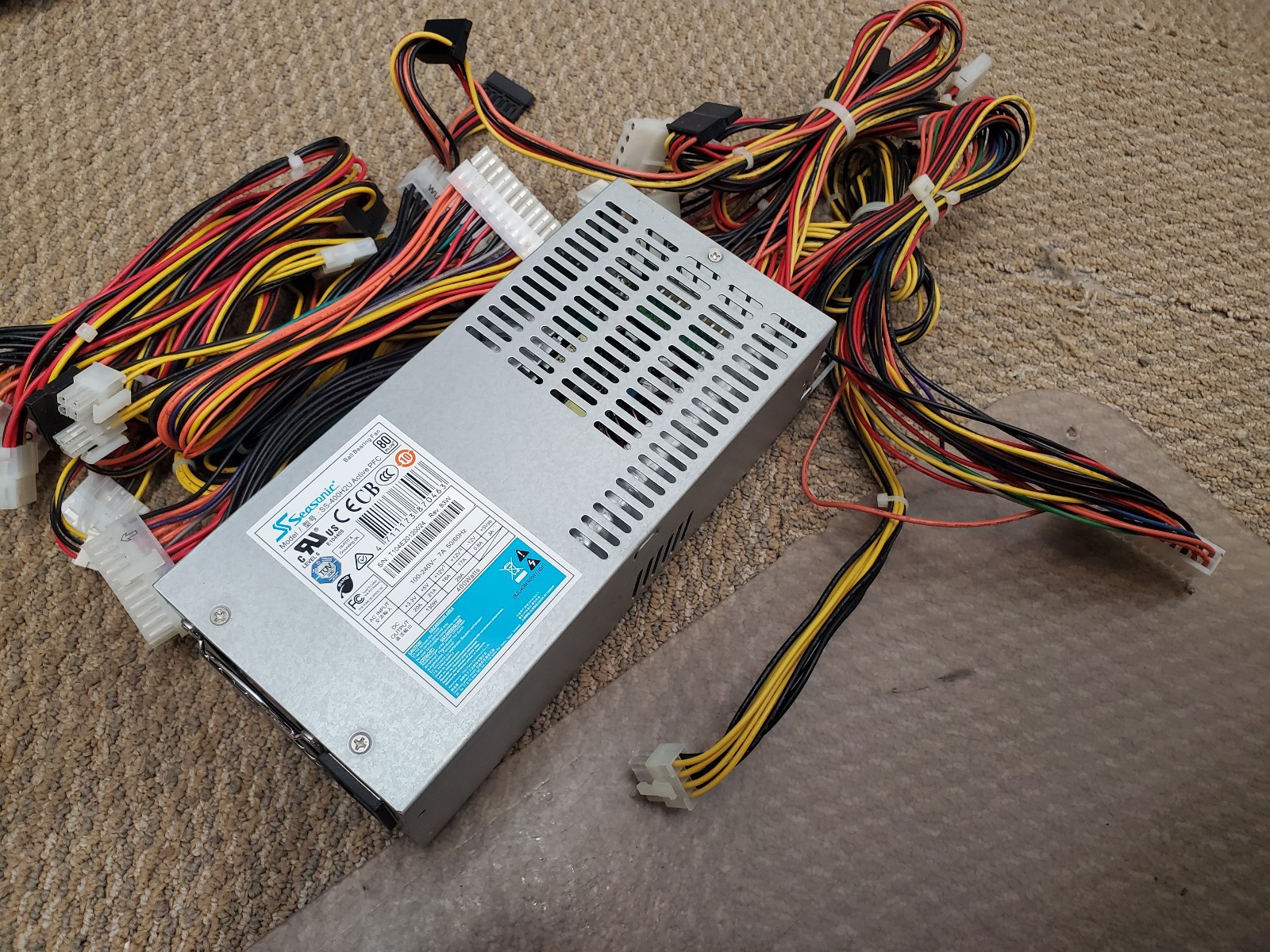 SeaSonic SS-400H2U-80+ 400W Single Server Power Supply