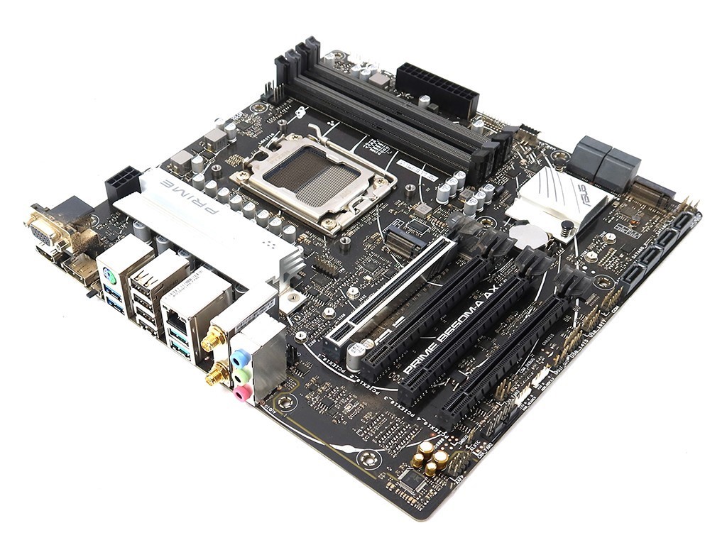 ASUS PRIME B650M-A AX AMD B650 SOCKET AM5 DDR5 DP HDMI MATX MOTHERBOARD NO I/O